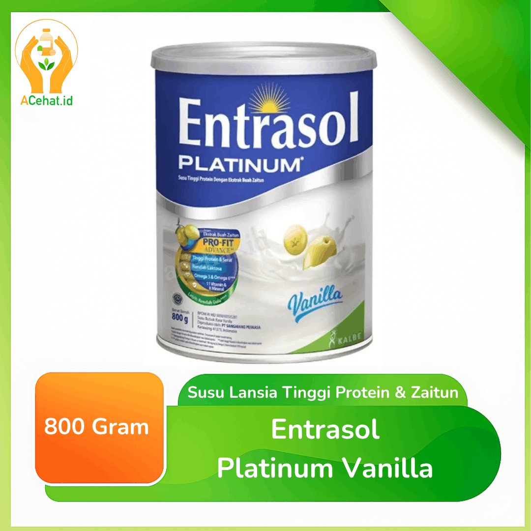 Entrasol Platinum Vanilla 800 g