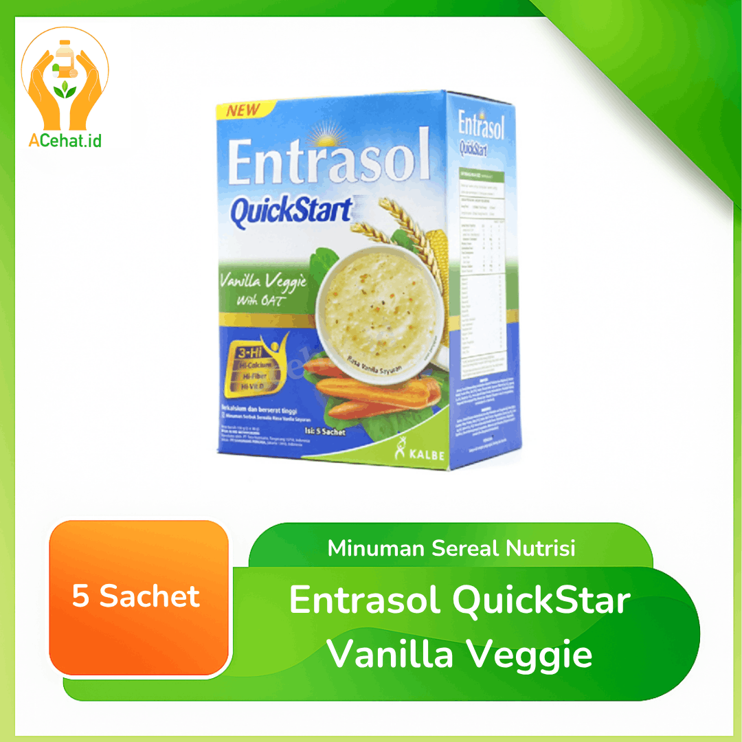 Entrasol QuickStar Vanilla Veggie 5 Sacht @30 g