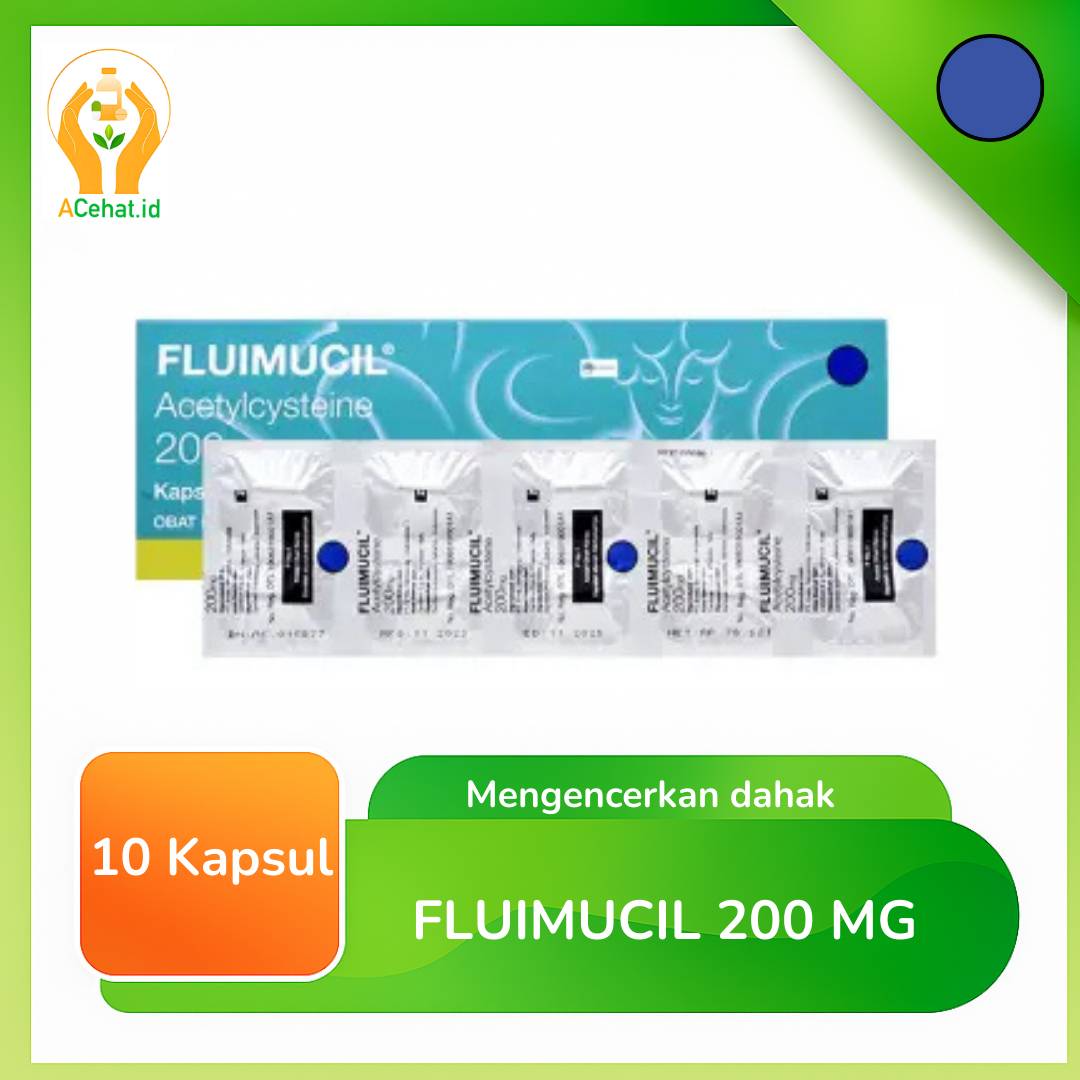 FLUIMUCYL 200 MG KAPSUL