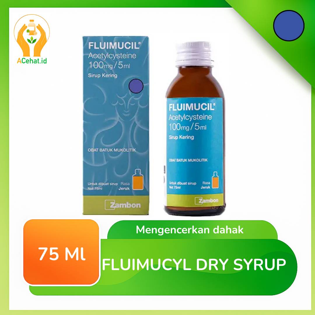FLUIMUCYL DRY SYRUP 75 ML