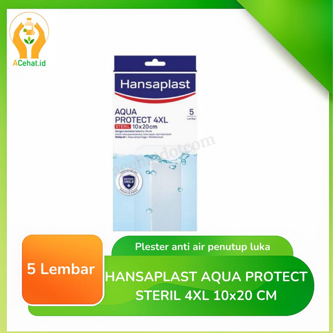 HANSAPLAST AQUA PROTECT STERIL 4XL 10x20 CM ISI 5