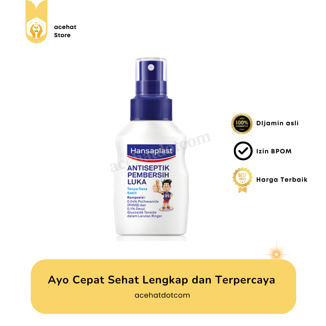 HANSAPLAST ASEPTIK PEMBERSIH LUKA 40 ML