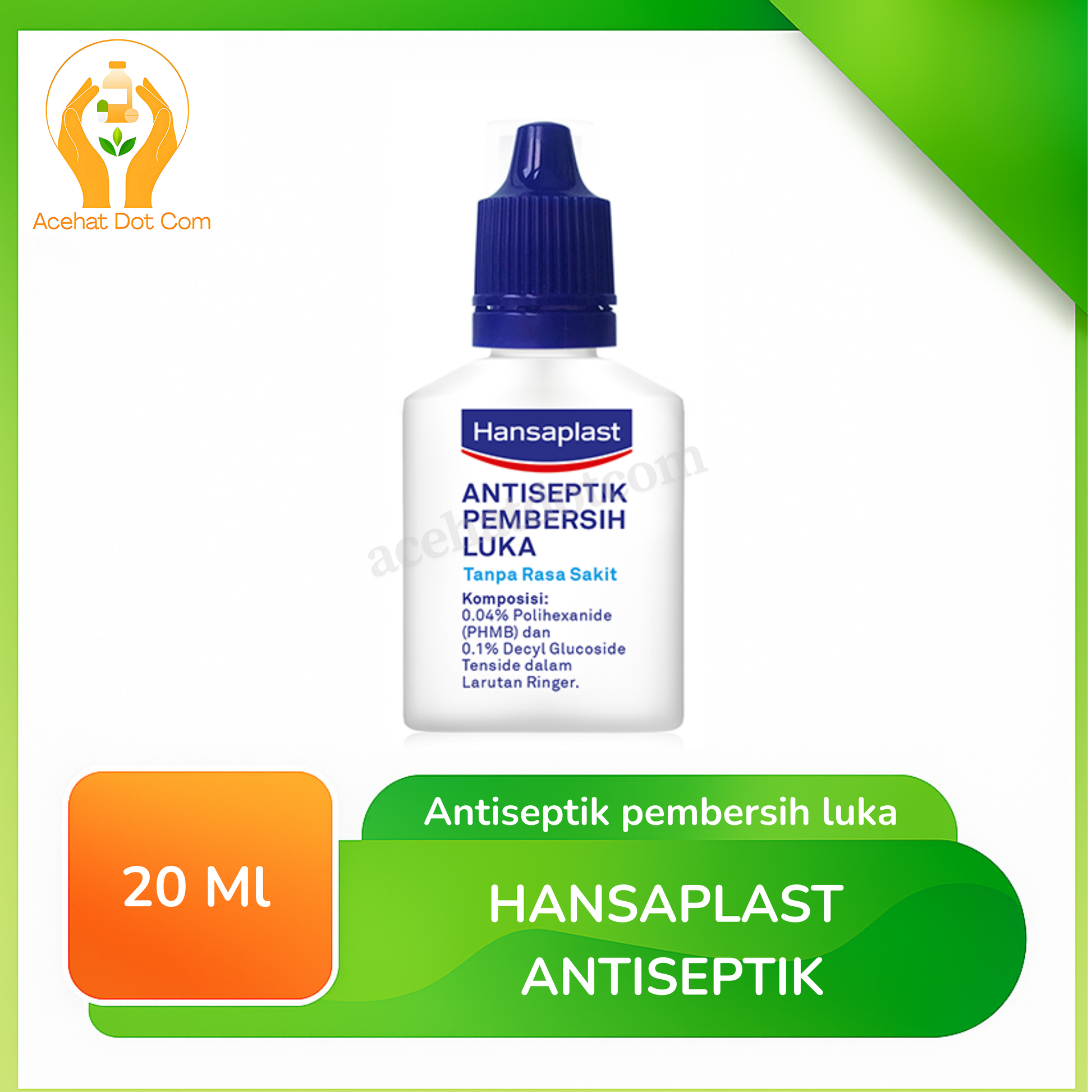 HANSAPLAST ASEPTIK PEMBERSIH LUKA 20 ML
