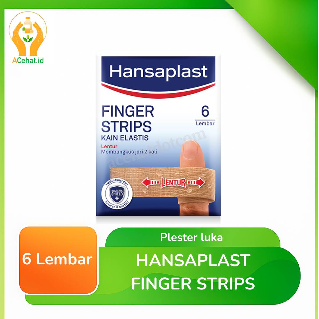 HANSAPLAST KAIN ELASTIS FINGER STRIP ISI 6