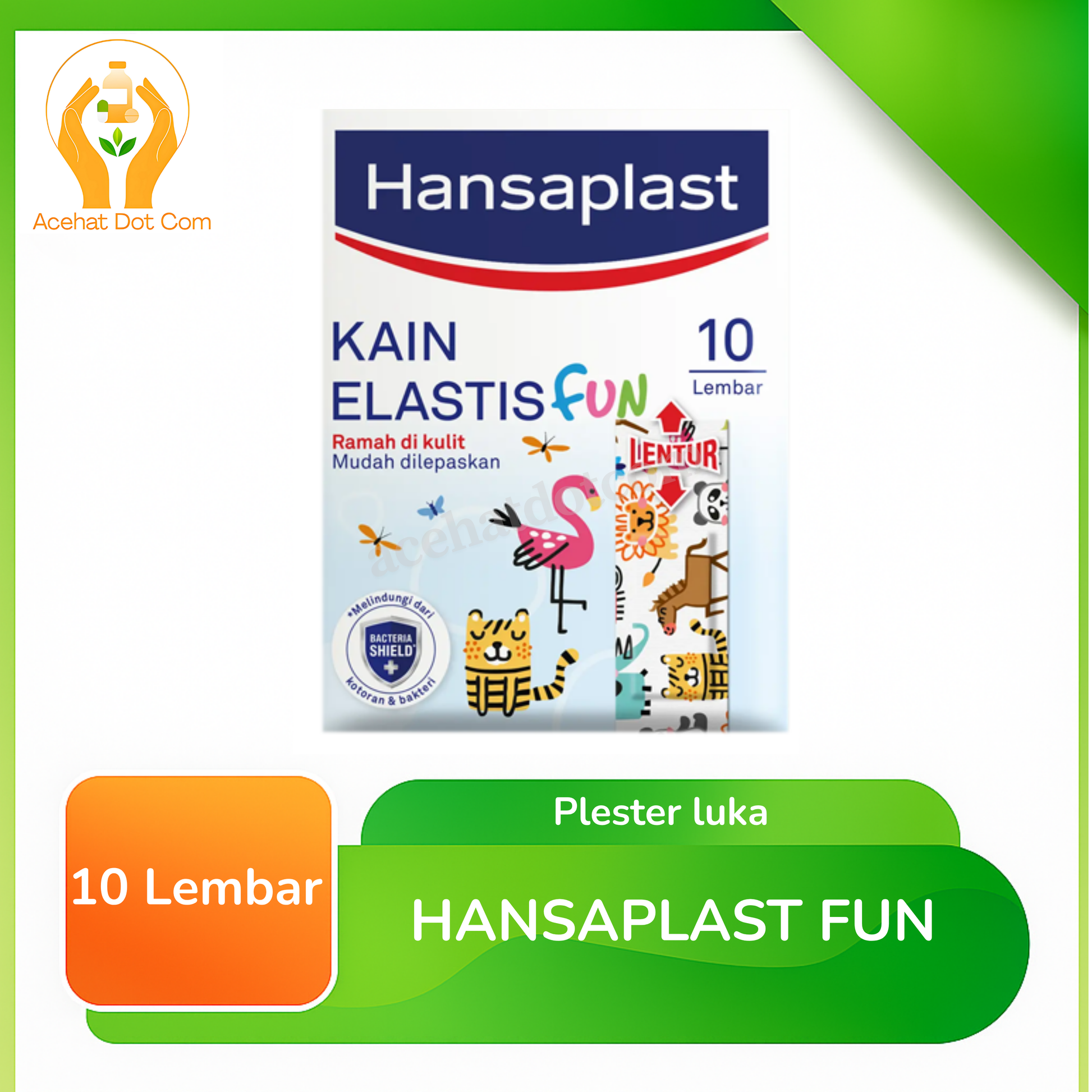 HANSAPLAST KIDS FUN ANIMALS ISI 10
