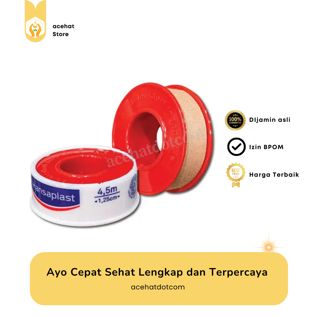 HANSAPLAST ROL KAIN 1.25 CM X 4.5 M