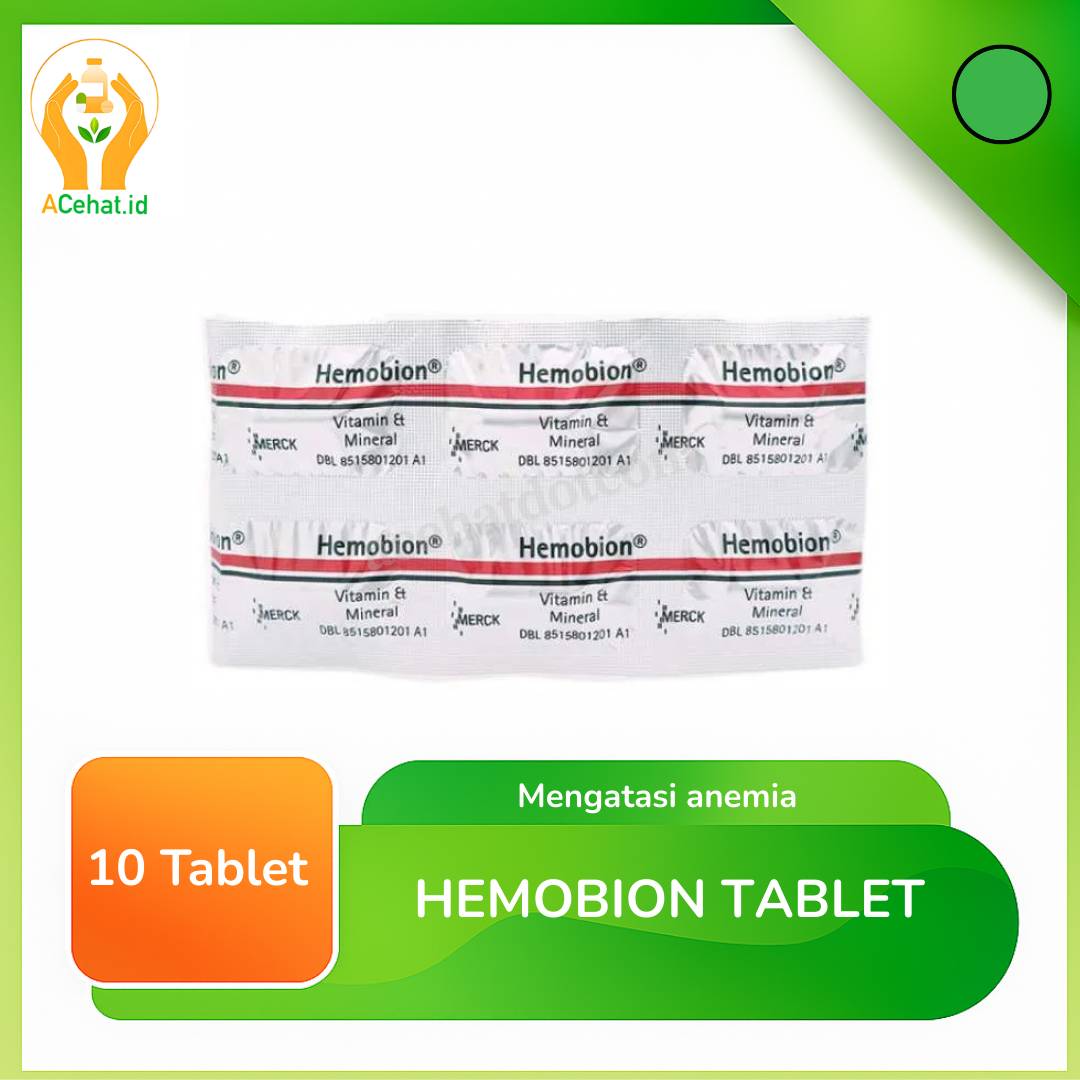 HEMOBION 10 strip @10 tablet 