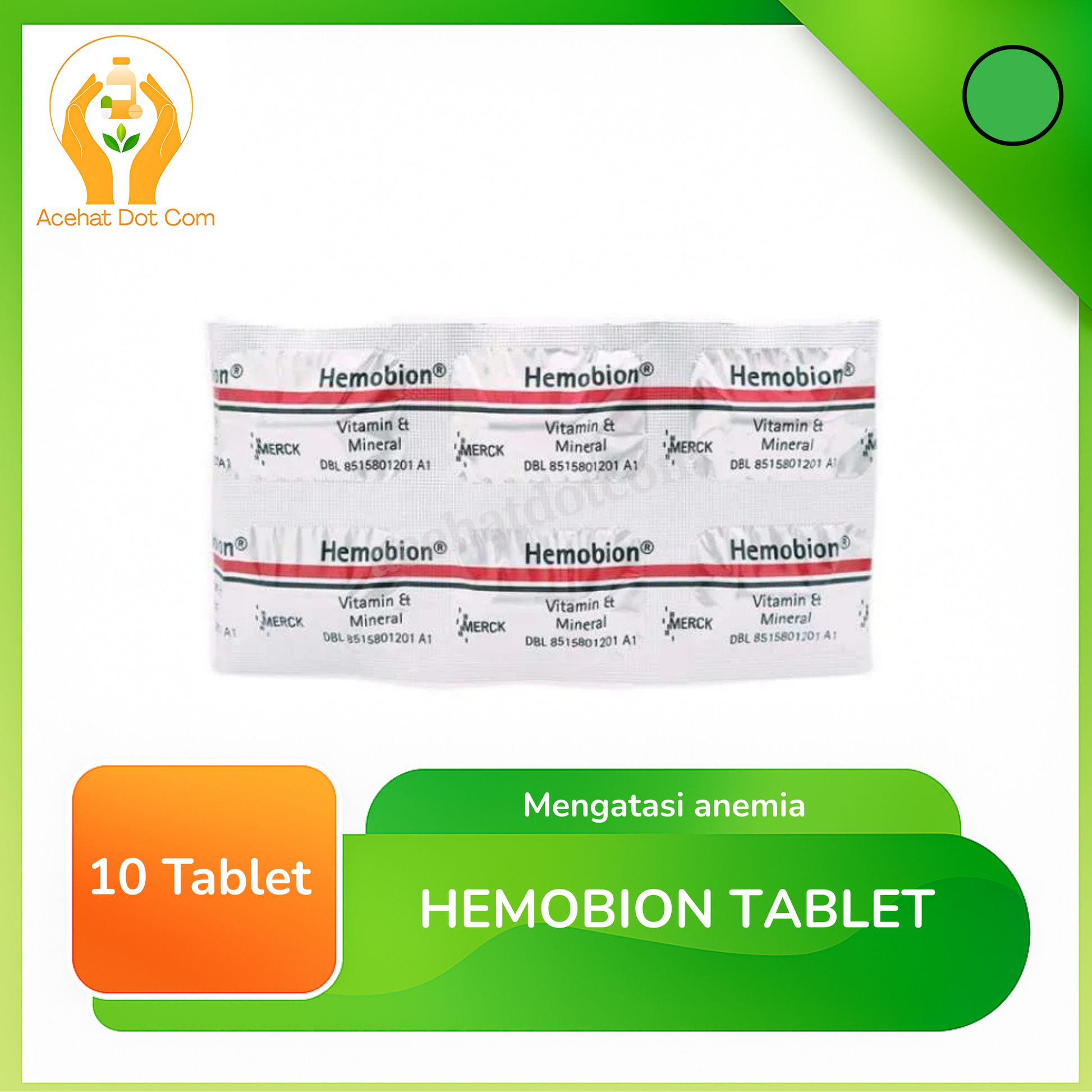 HEMOBION 10 strip @10 tab
