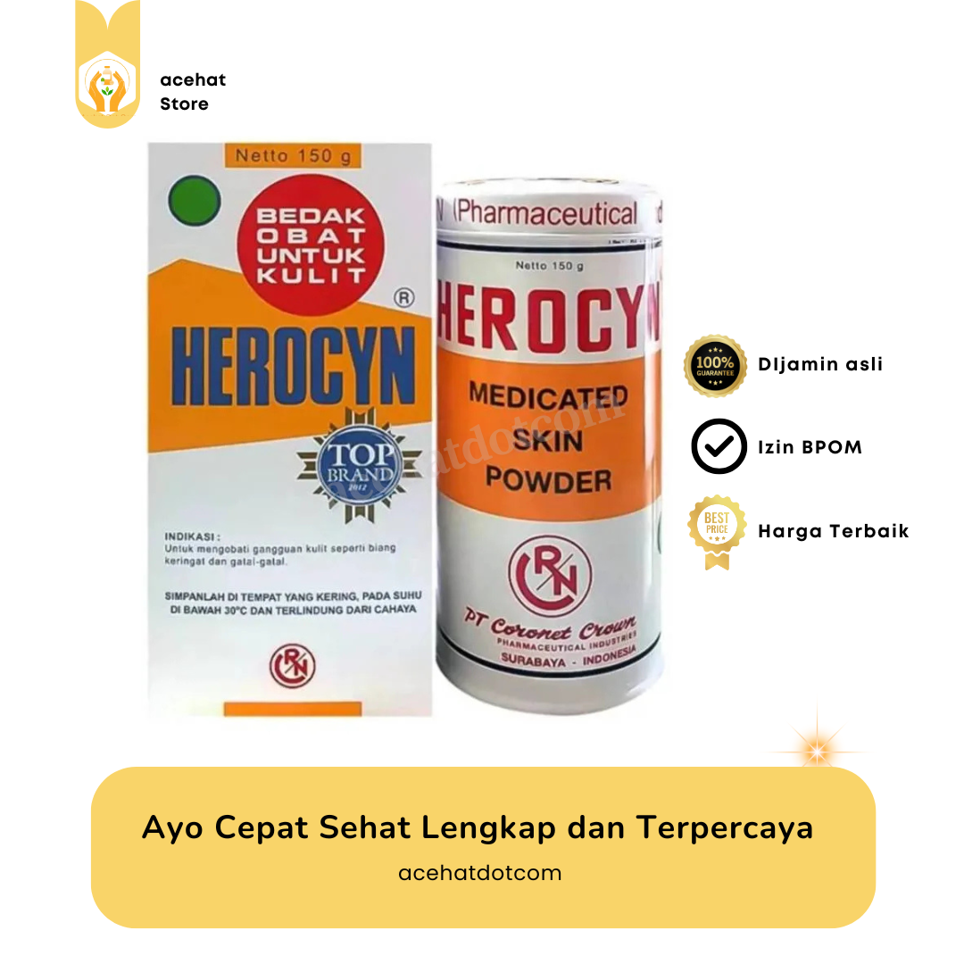 HEROCYN BEDAK KULIT 150 GR