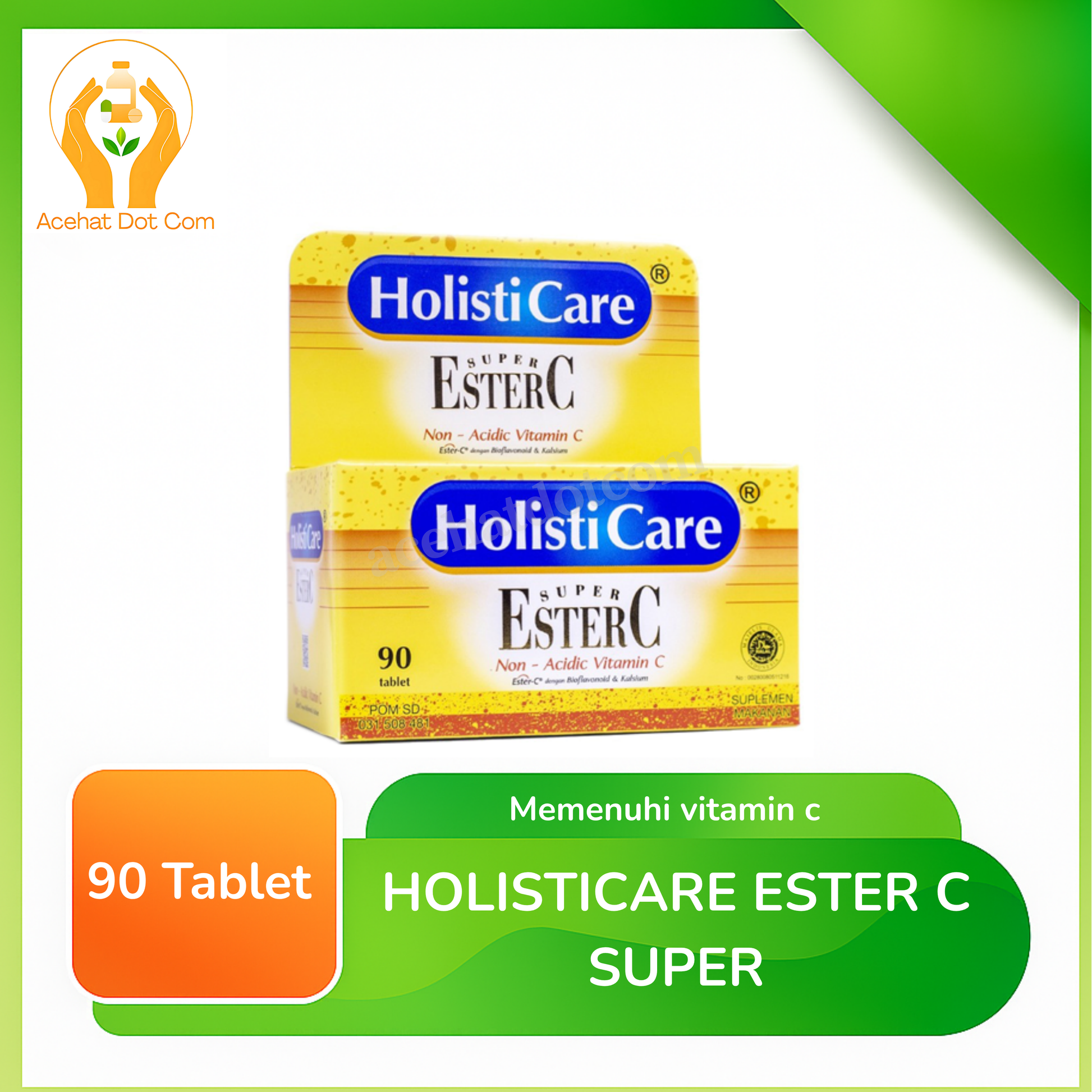 HOLISTICARE SUPER ESTER C @90 TAB 