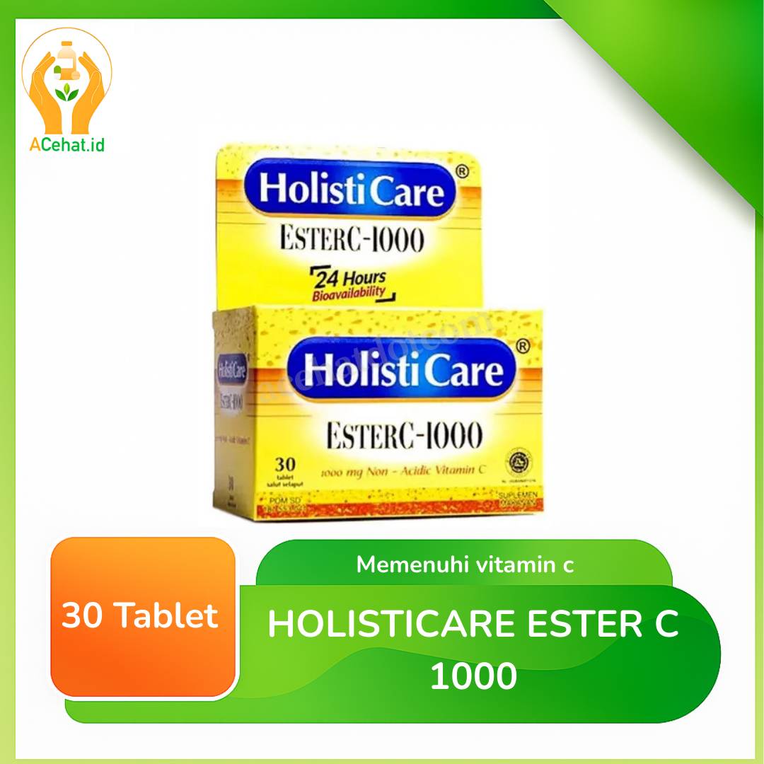 HOLISTICARE ESTER C 1000 @30 TAB