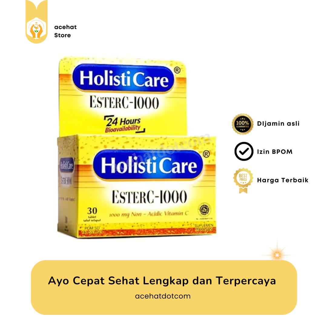 HOLISTICARE ESTER C 1000 @30 TAB