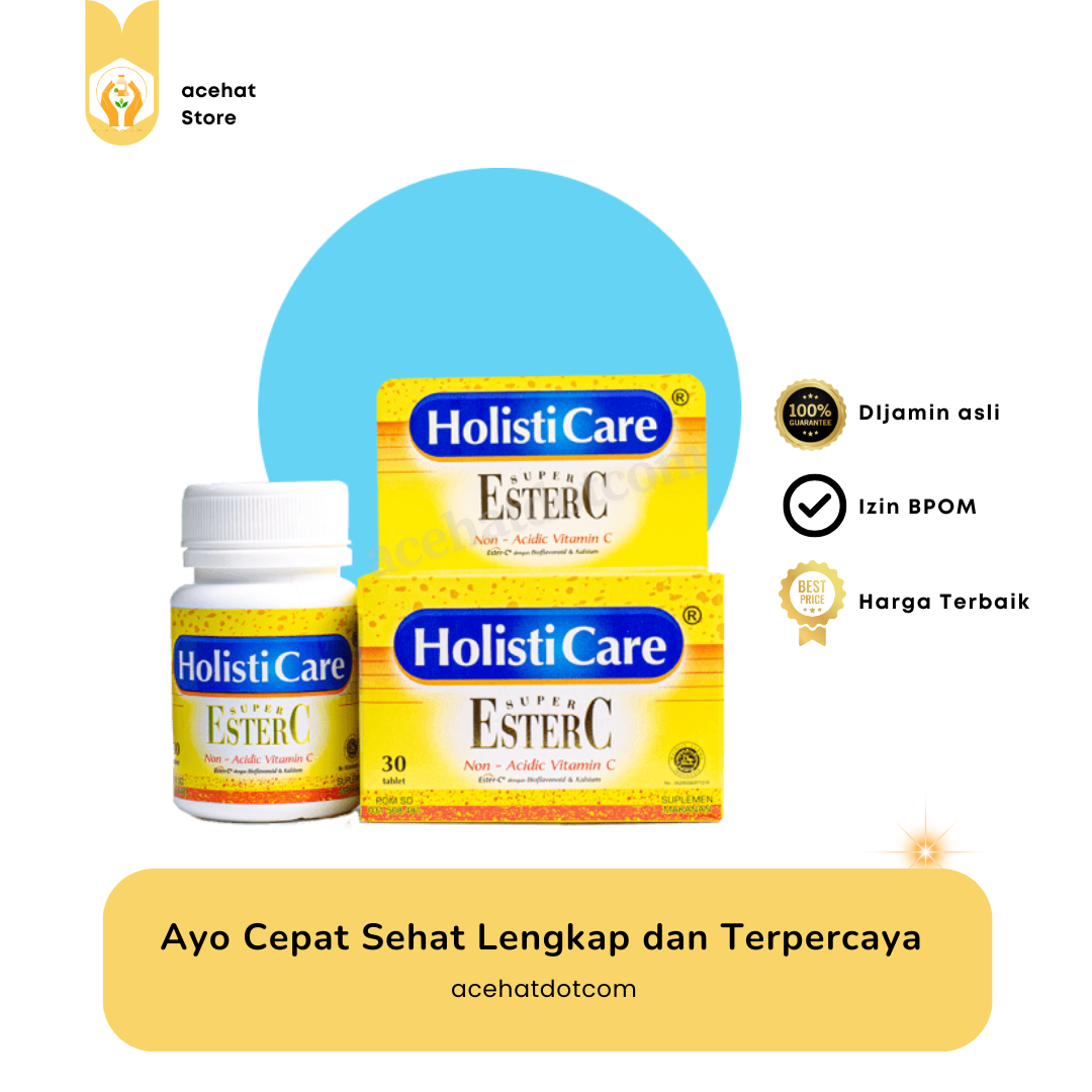 HOLISTICARE SUPER ESTER C @30 TAB