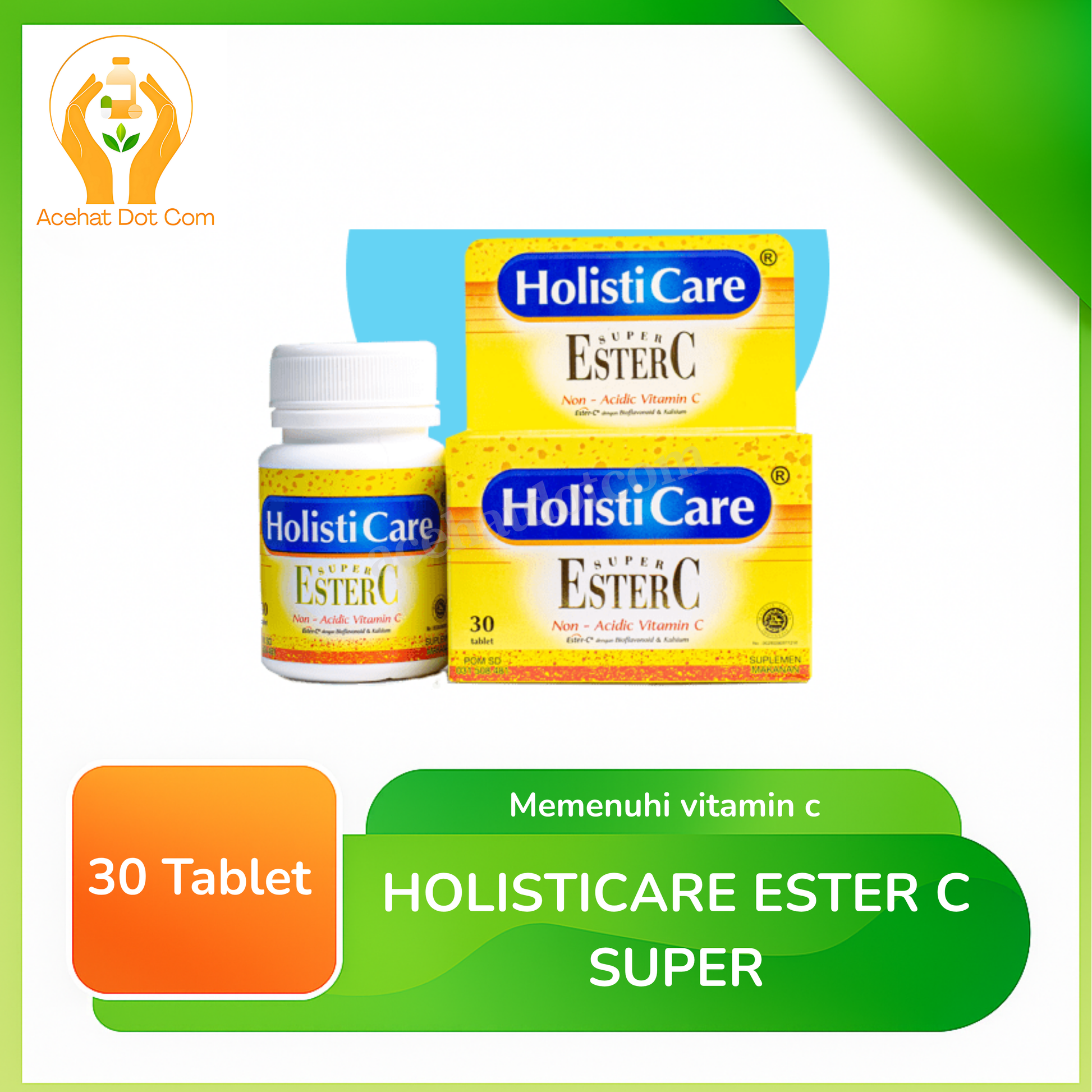 HOLISTICARE SUPER ESTER C @30 TAB 