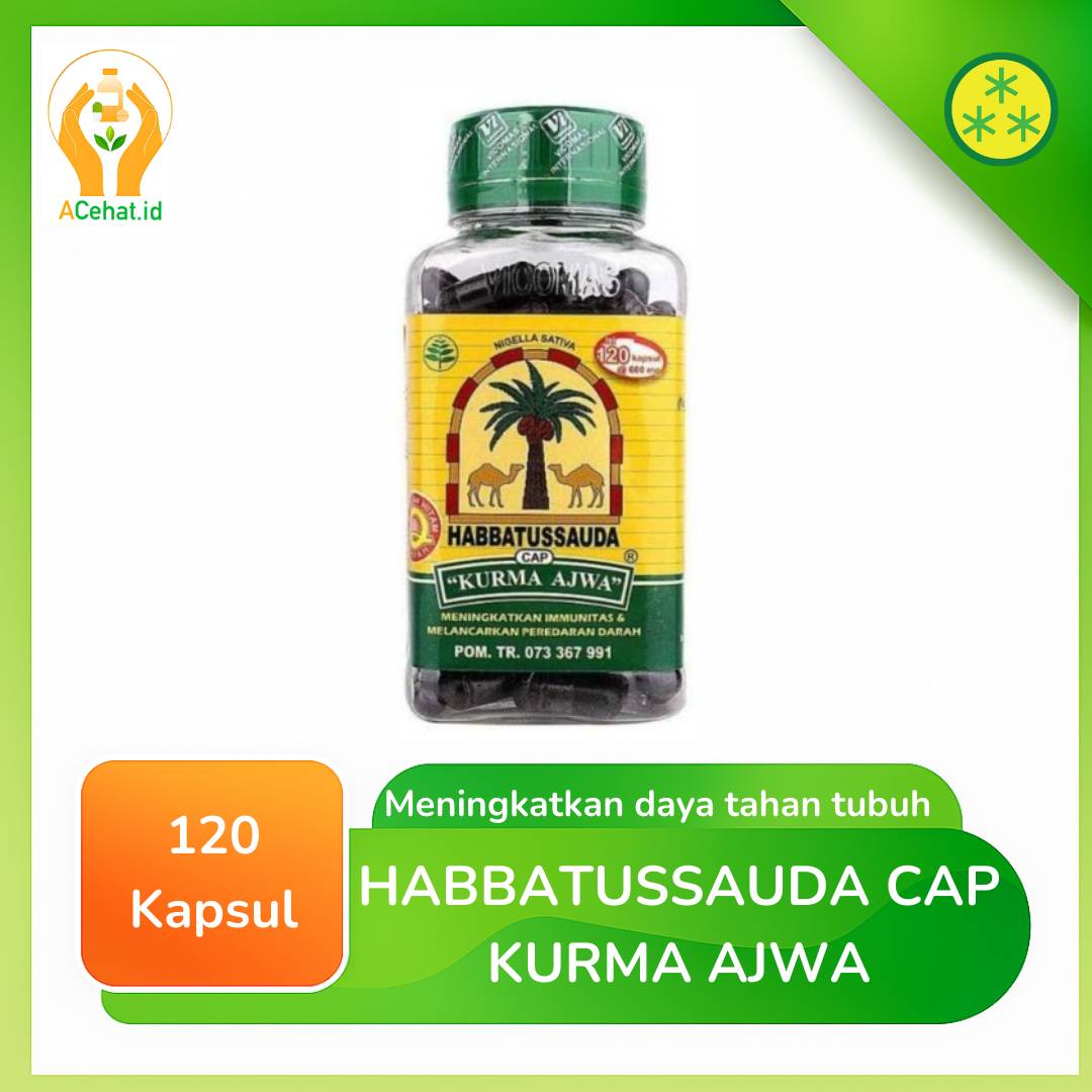 Habbatussauda Cap "Kurma Ajwa" 120 Caps