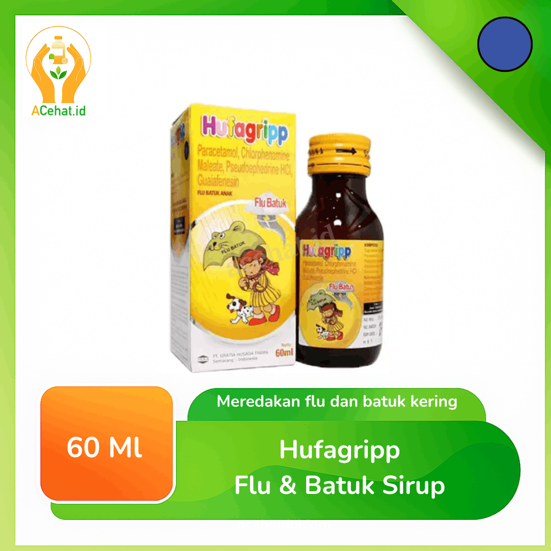 Hufagripp Flu & Batuk Sirup 60 ml