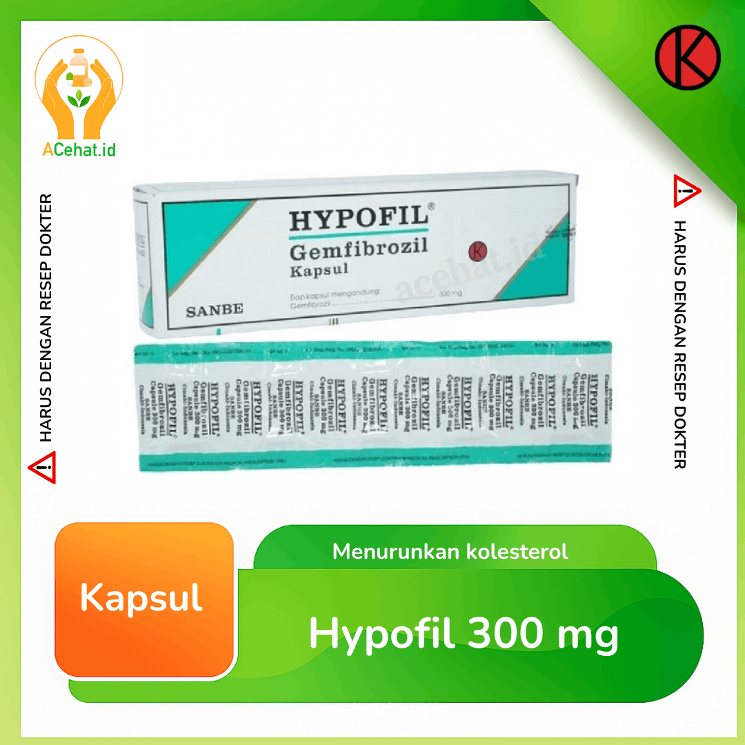 Hypofil 300 mg 10 Kapsul