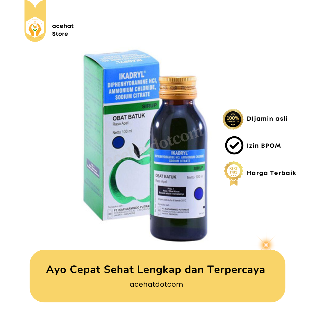 IKADRYL SIRUP 100 ML