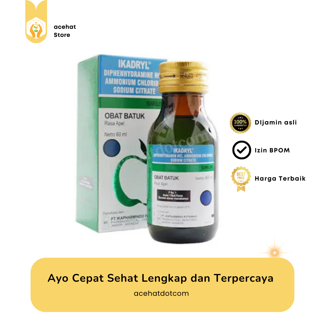 IKADRYL SIRUP 60 ML