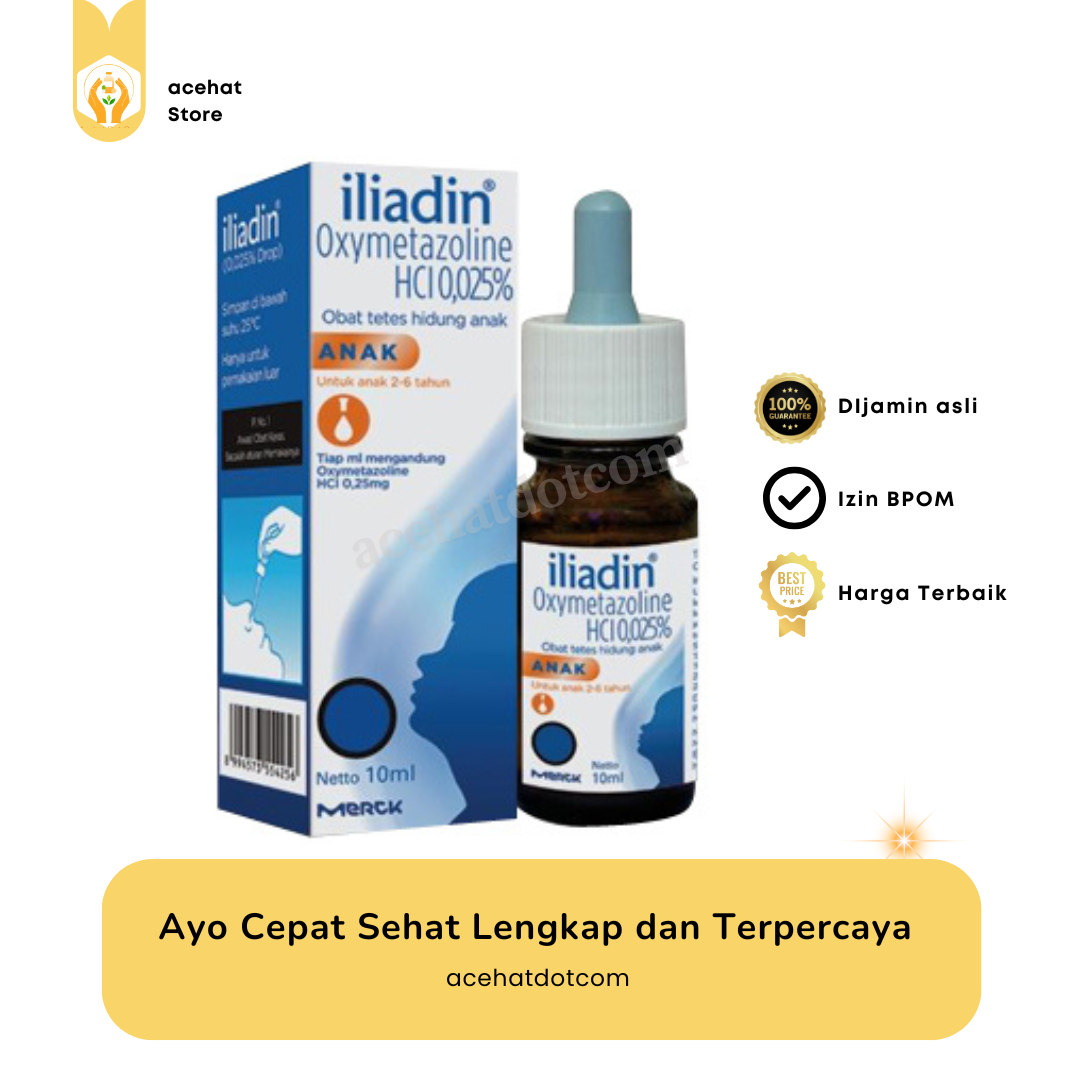 ILIADIN TETES HIDUNG ANAK 10 ML