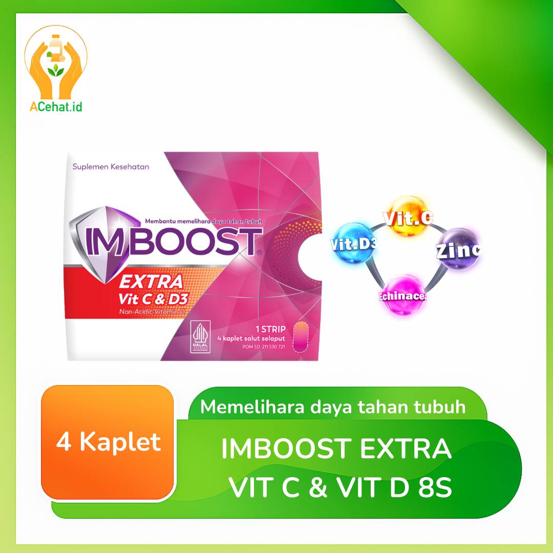 IMBOOST EXTRA VIT C & VIT D 4S