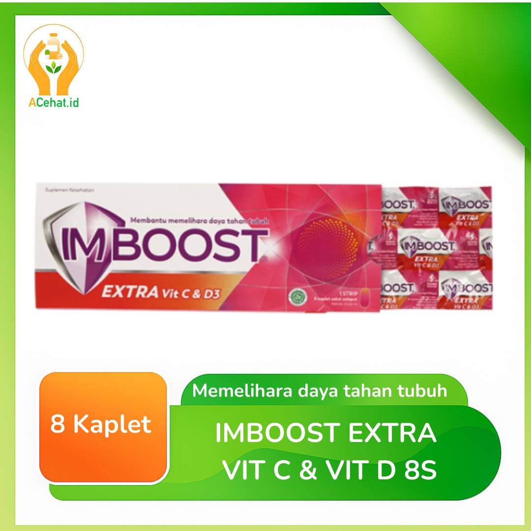 IMBOOST EXTRA VIT C & VIT D 8S