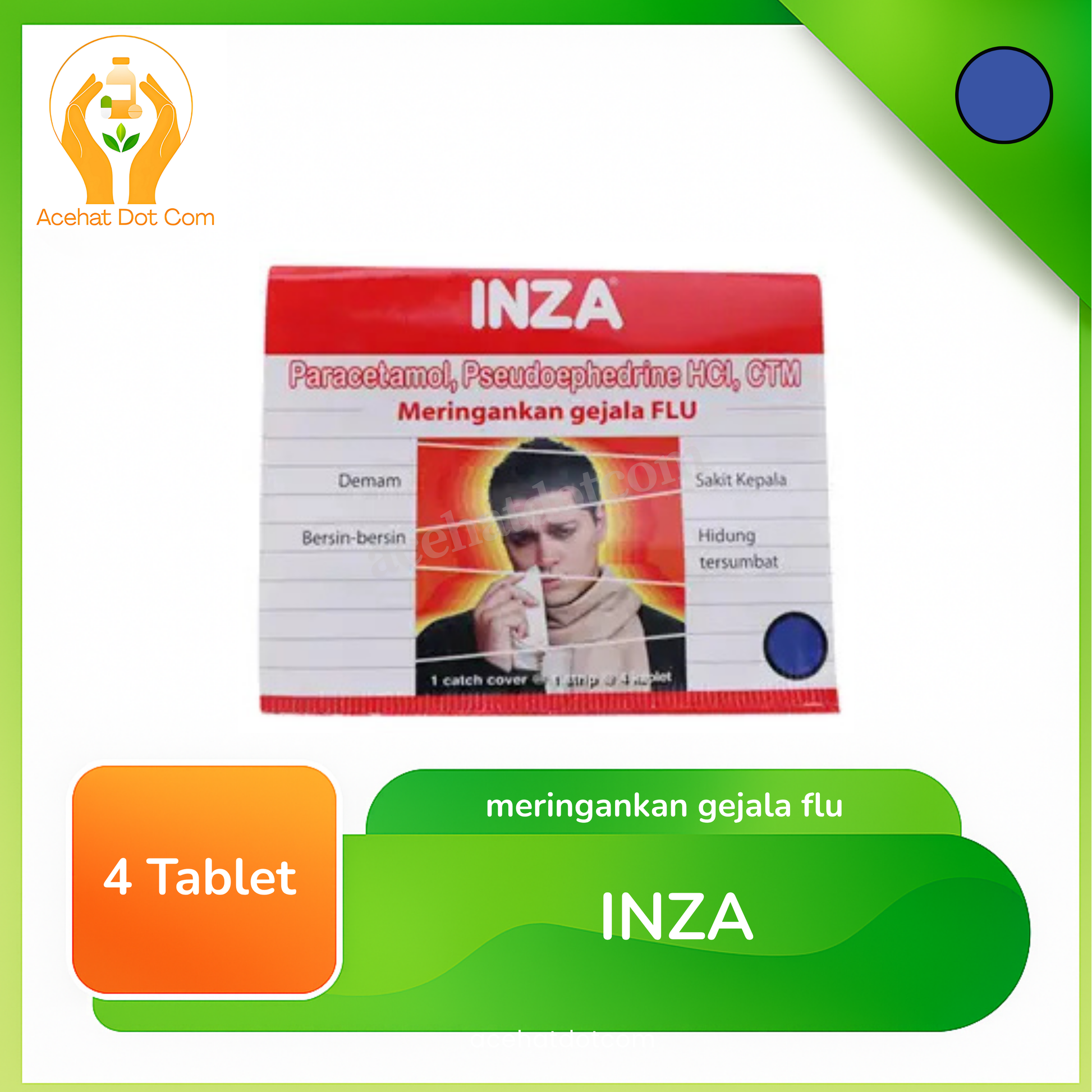 INZA TAB 25 strip @4 tab