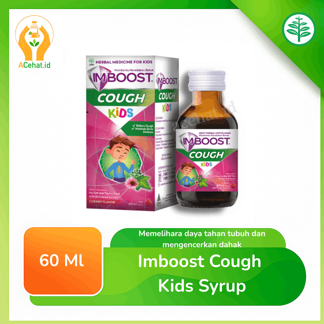 Imboost Cough Kids Syrup 60 ml