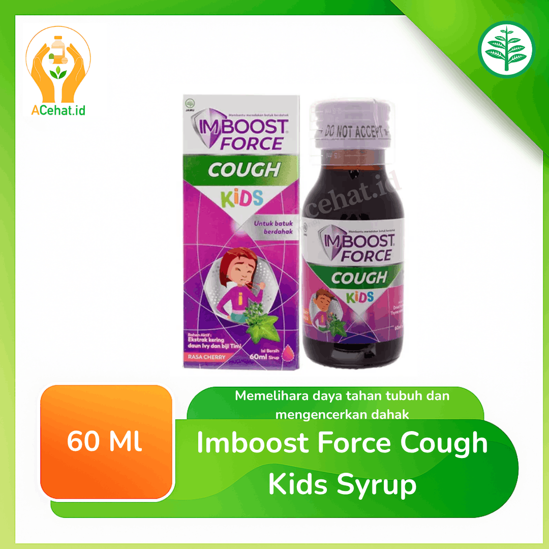 Imboost Force Cough Kids Syrup 60 ml