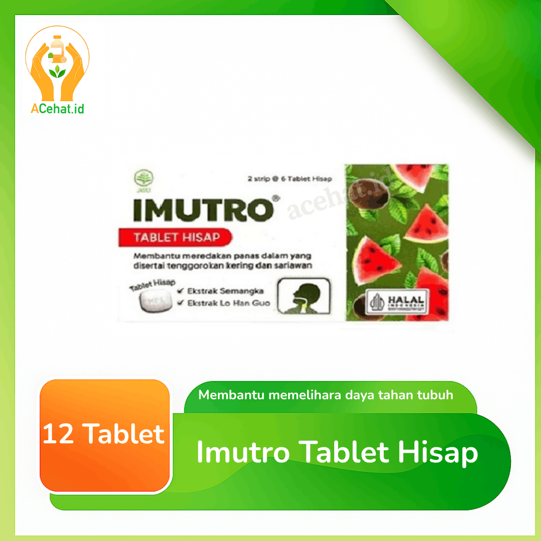 Imutro 12 Tablet Hisap
