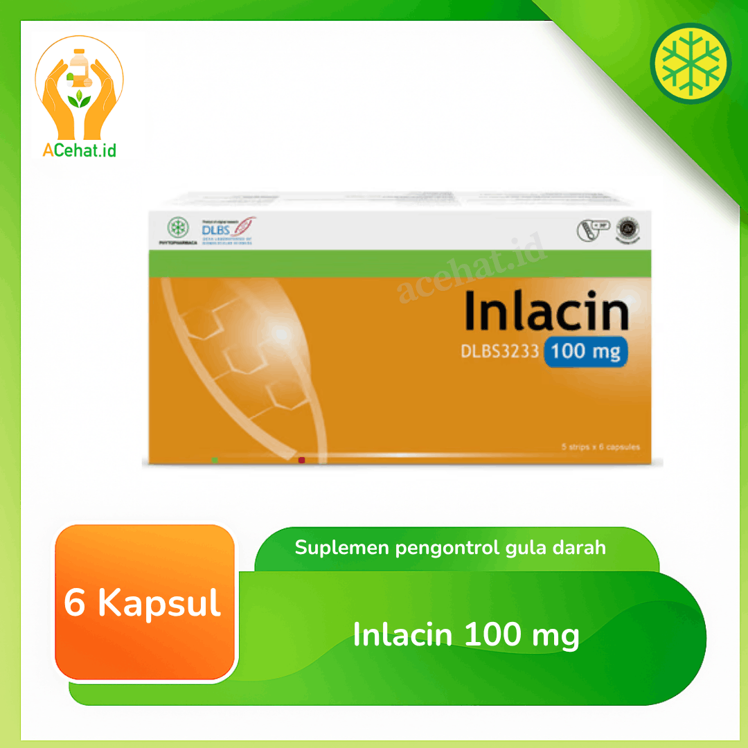 Inlacin 100 mg 6 Kapsul