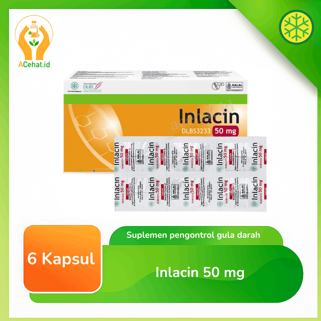 Inlacin 50 mg 6 Kapsul