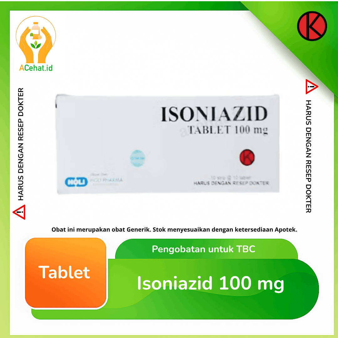 Isoniazid 100 mg 10 Tablet