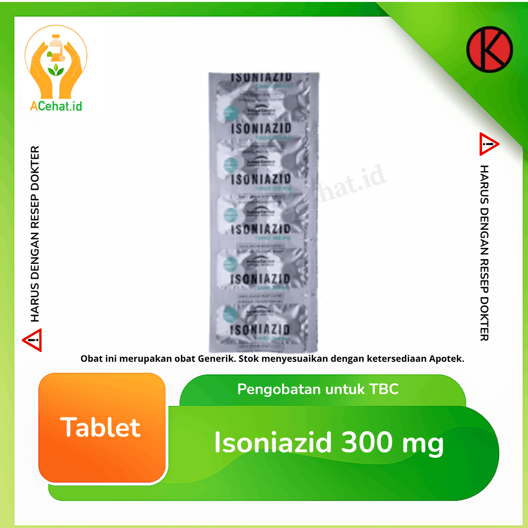 Isoniazid 300 mg 10 Tablet