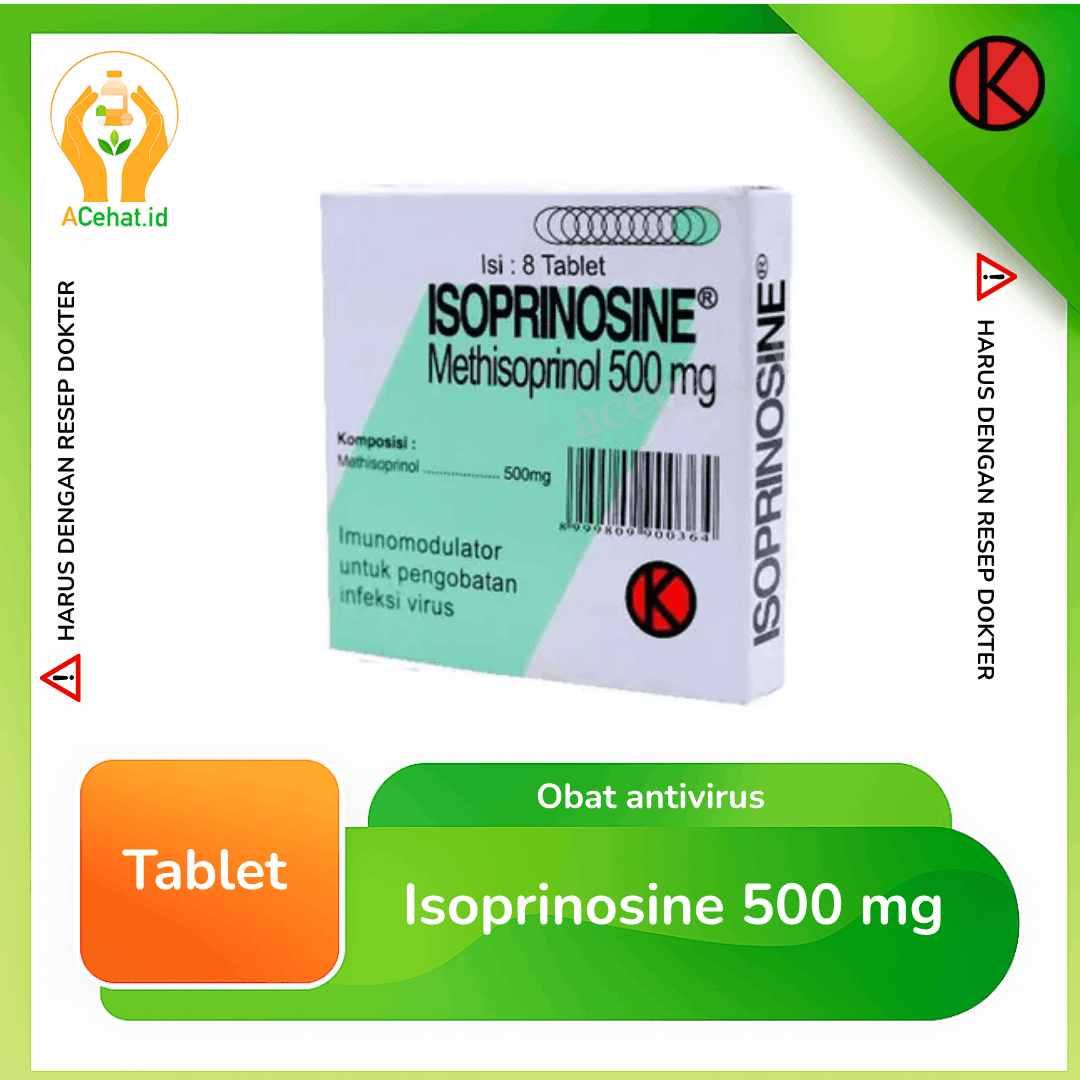 Isoprinosine 500 mg 8 Tablet