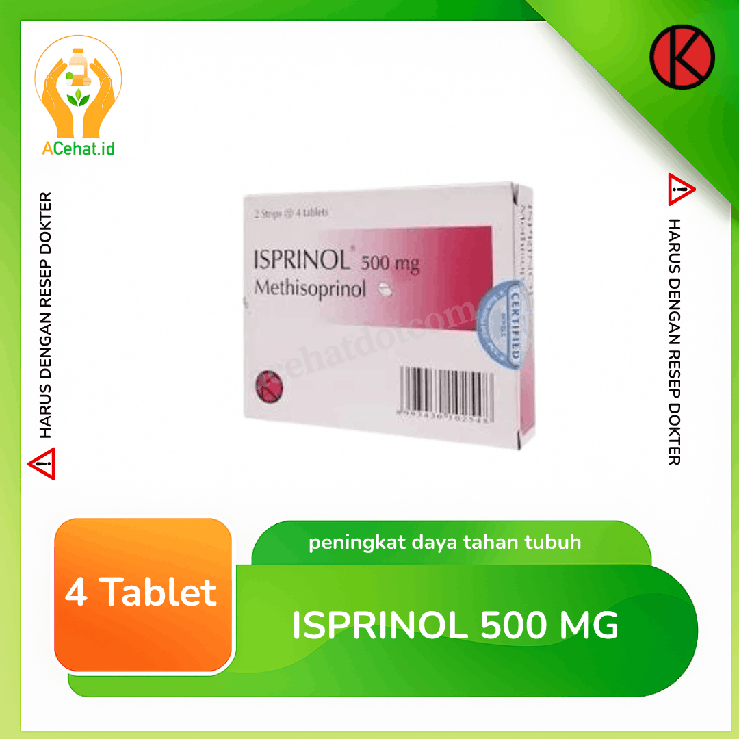 Isprinol 500 mg 4 Tablet