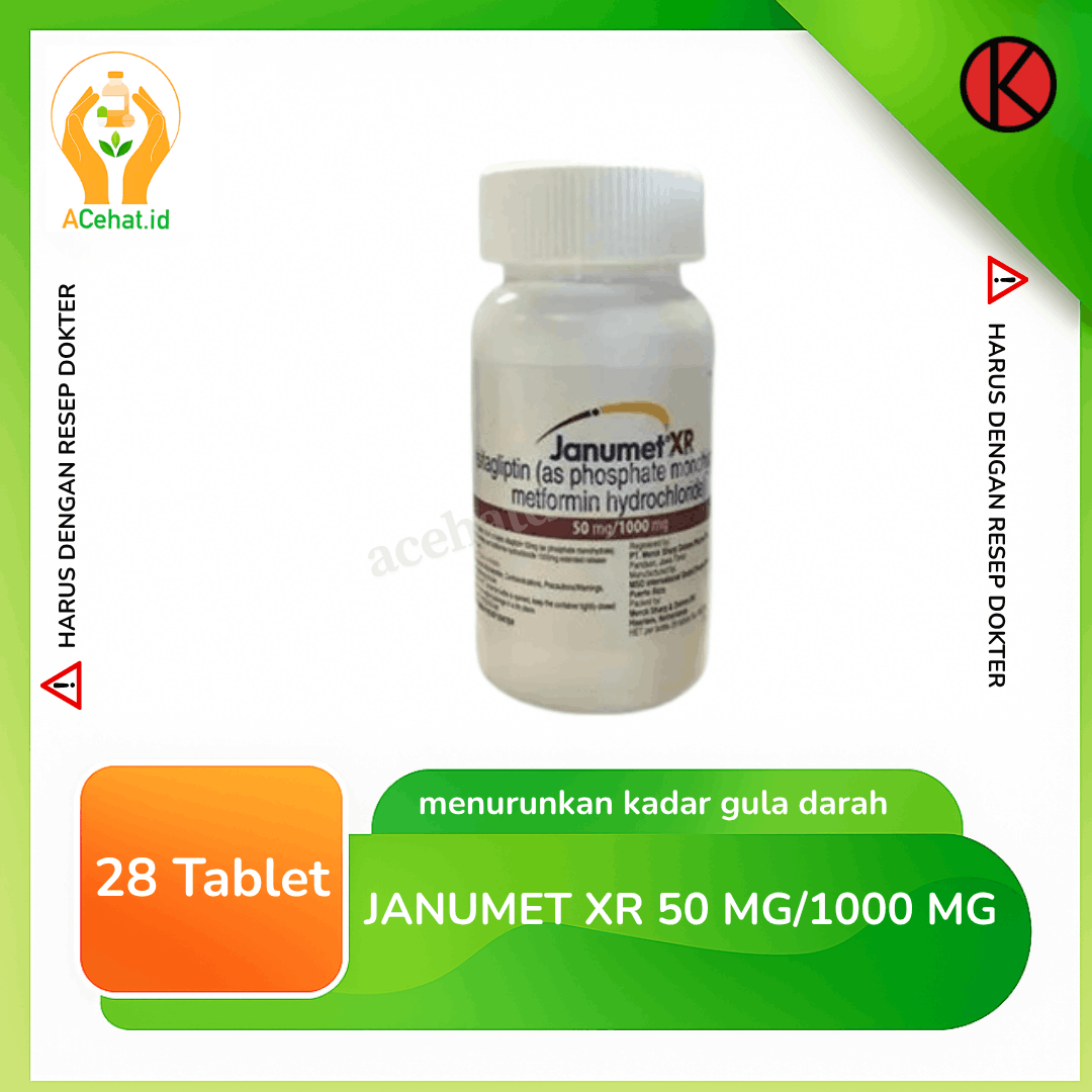 Janumet XR 50mg/1000 mg 28 Tablet