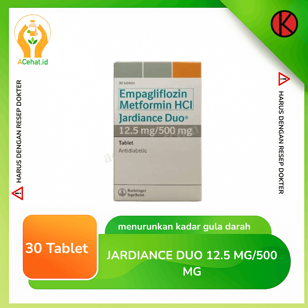 Jardiance Duo 12.5 mg/500 mg 30 Tablet