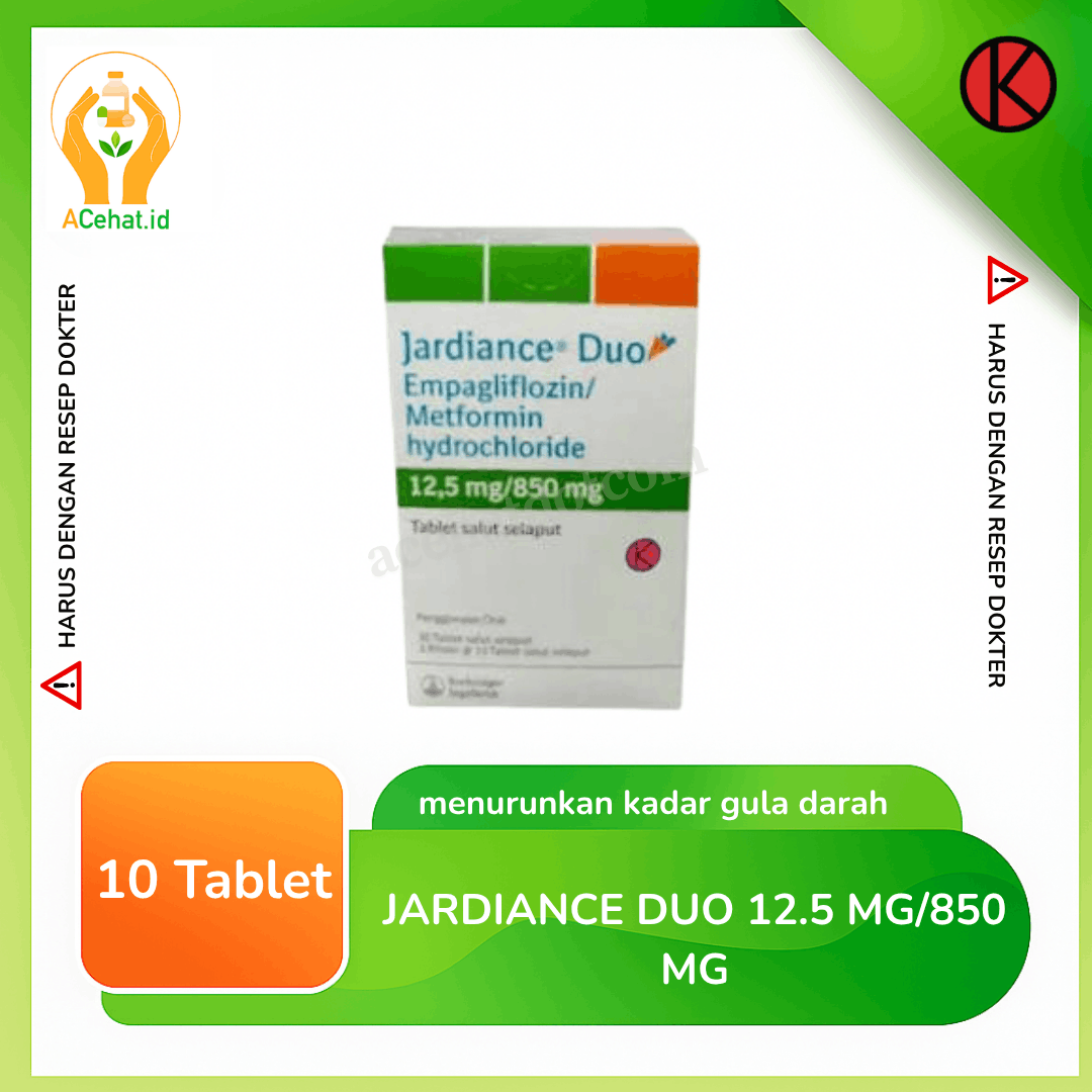 Jardiance Duo 12.5 mg/850 mg 10 Tablet