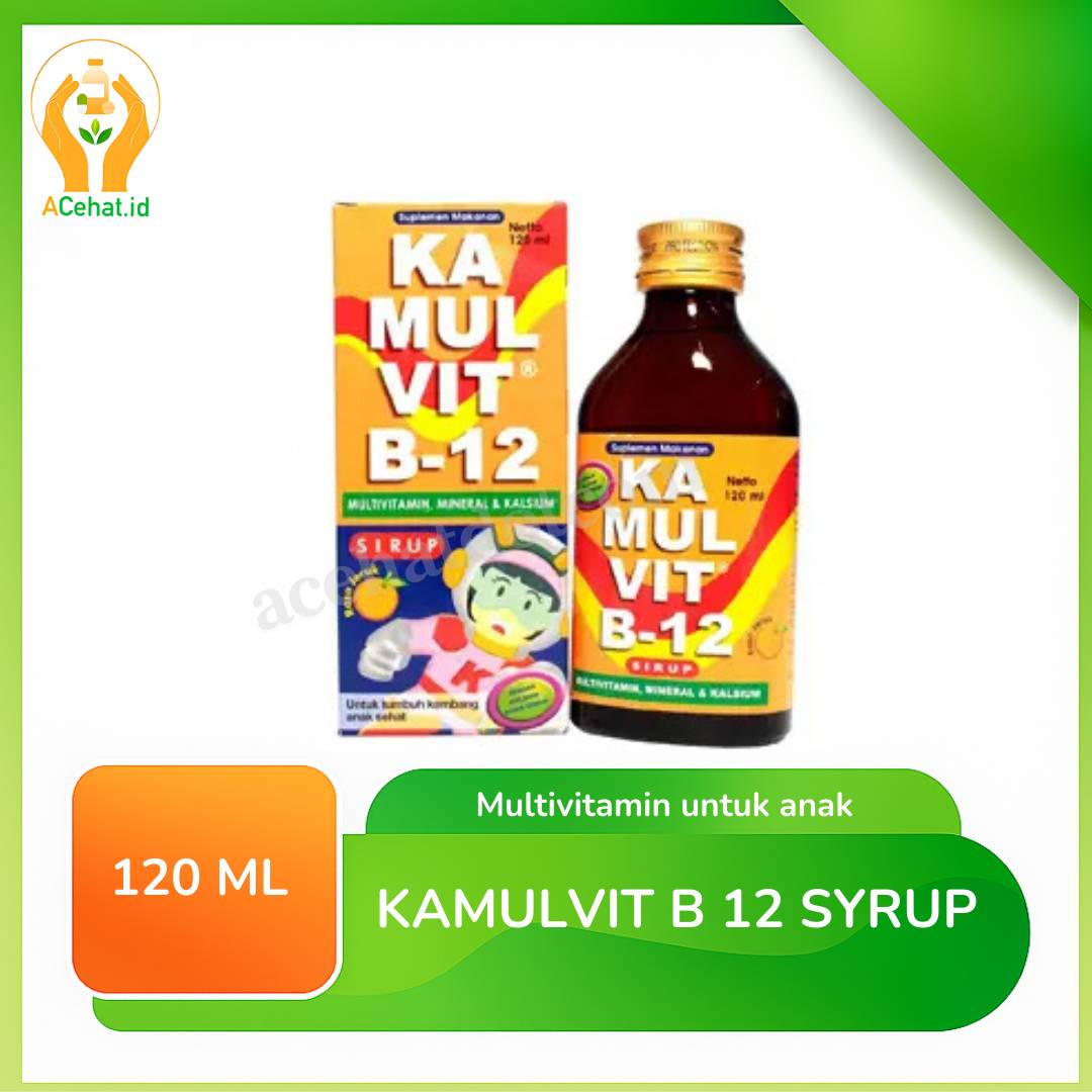 KAMULVIT B 12 SYRUP 120 ML
