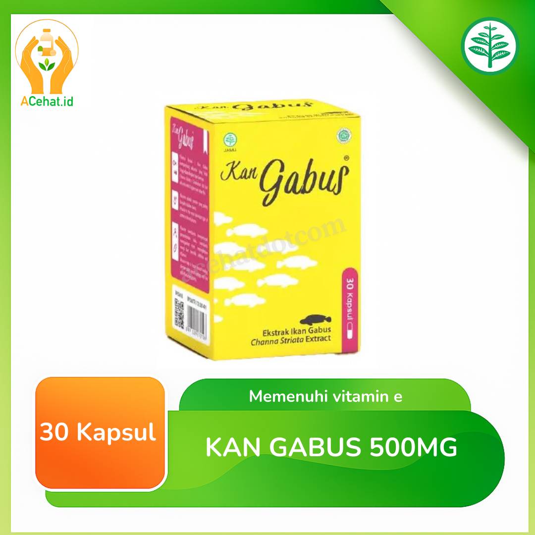 KAN GABUS 500 MG 30 KAPSUL