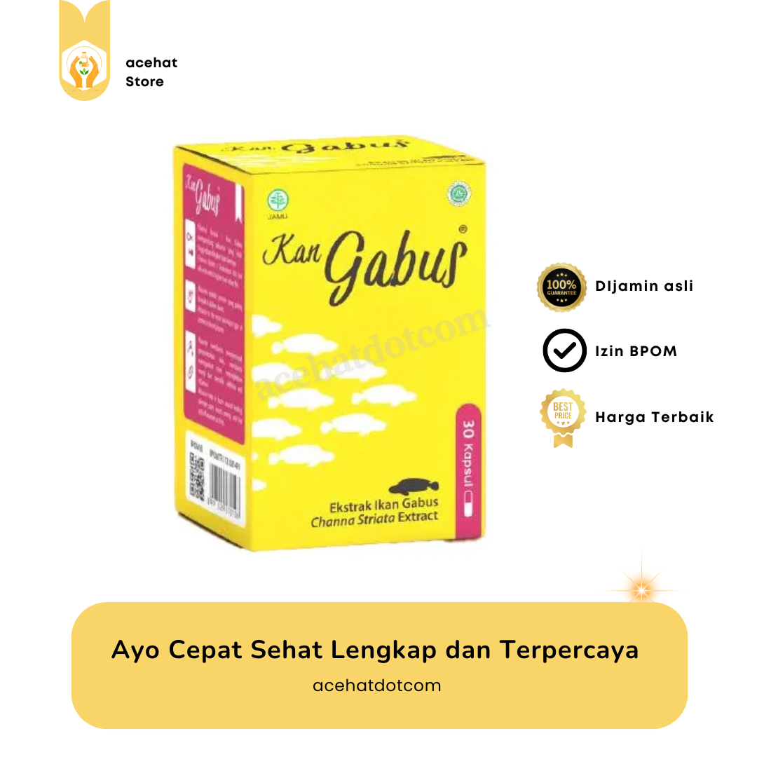 KAN GABUS 500 MG 30 KAPSUL