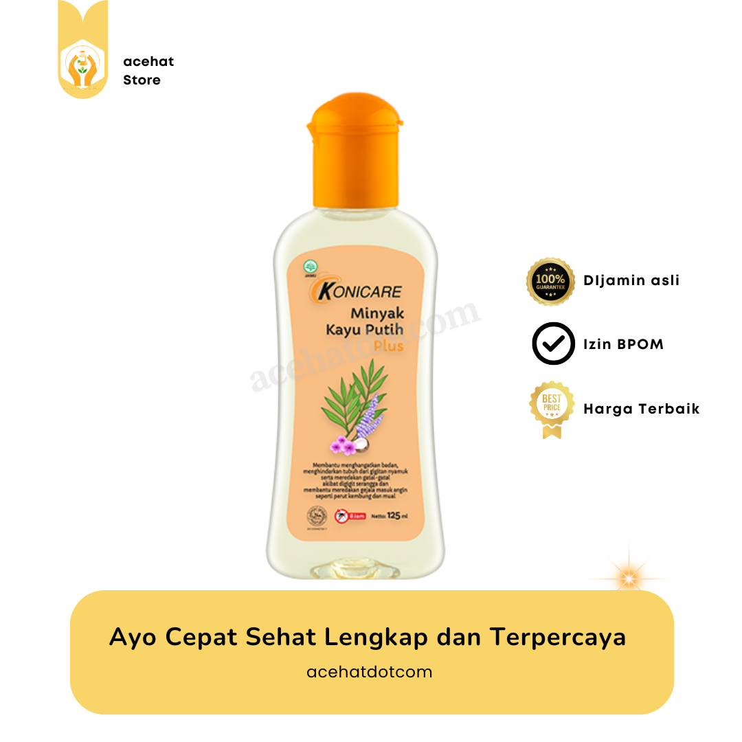 KONICARE KAYU PUTIH PLUS 125 ML 