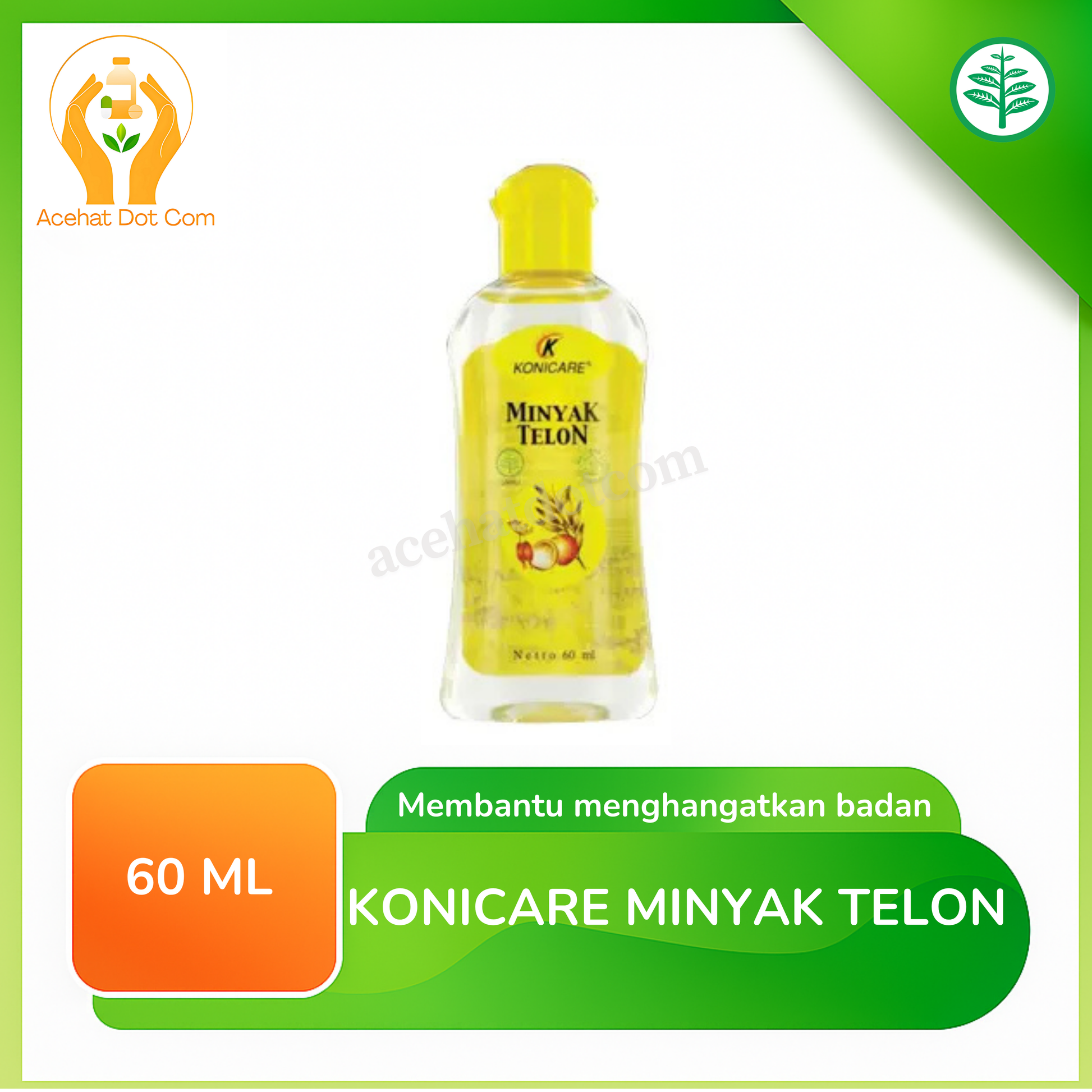 KONICARE MINYAK TELON 60 ML 