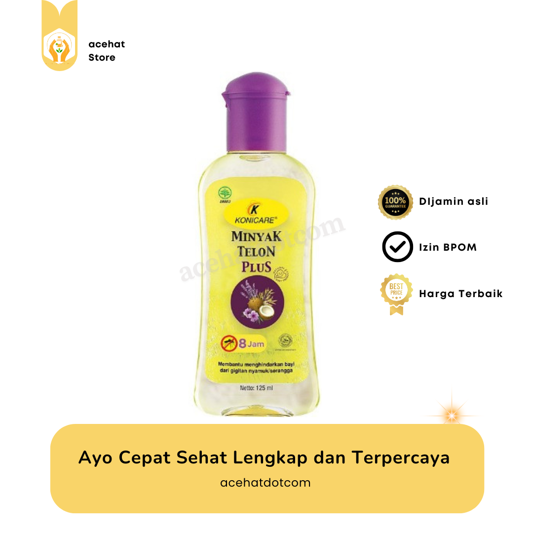 KONICARE MINYAK TELON PLUS 125 ML 