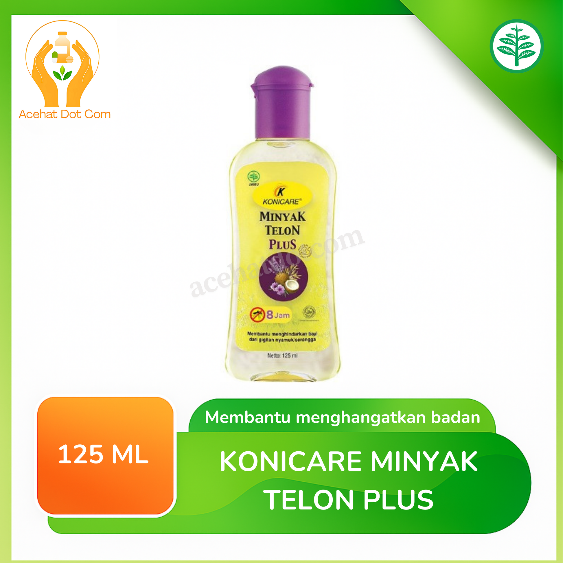 KONICARE MINYAK TELON PLUS 125 ML 