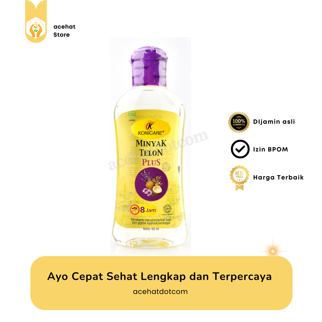 KONICARE MINYAK TELON PLUS 60 ML 