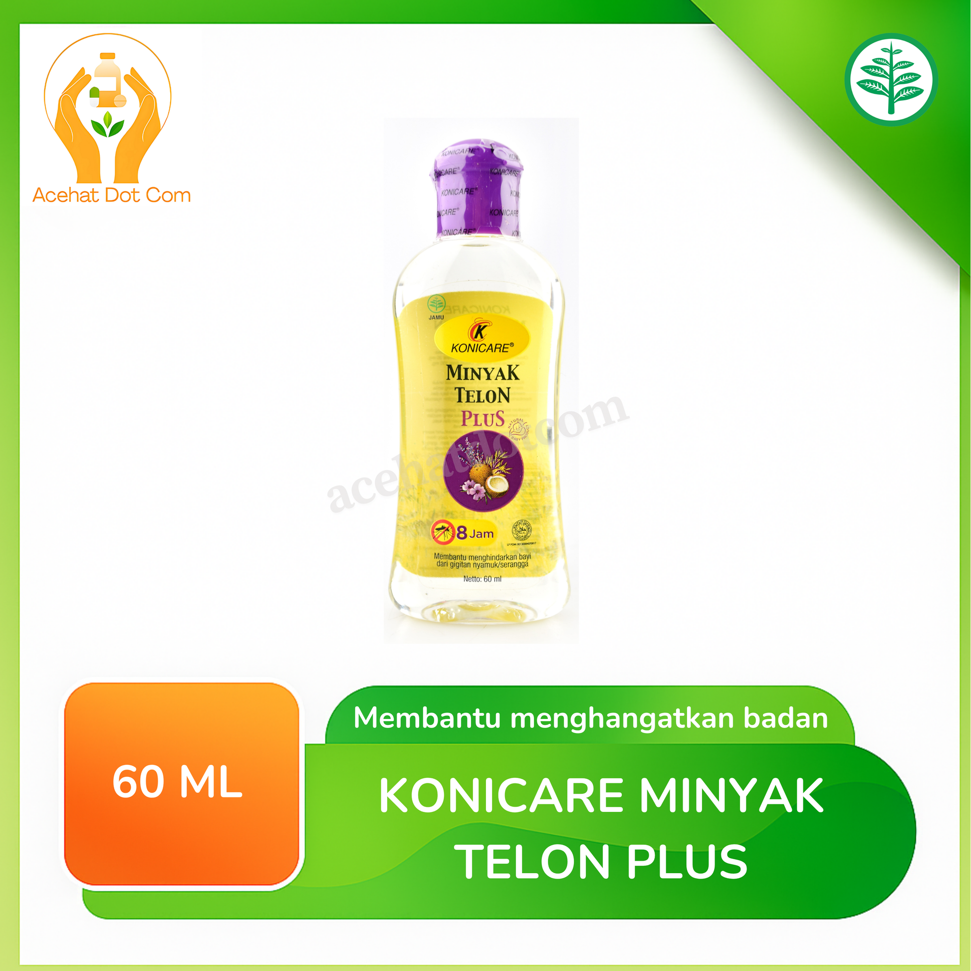 KONICARE MINYAK TELON PLUS 60 ML 
