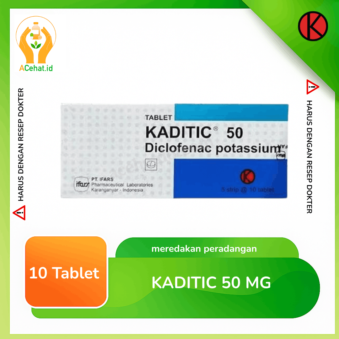 Kaditic 50 mg 10 Tablet