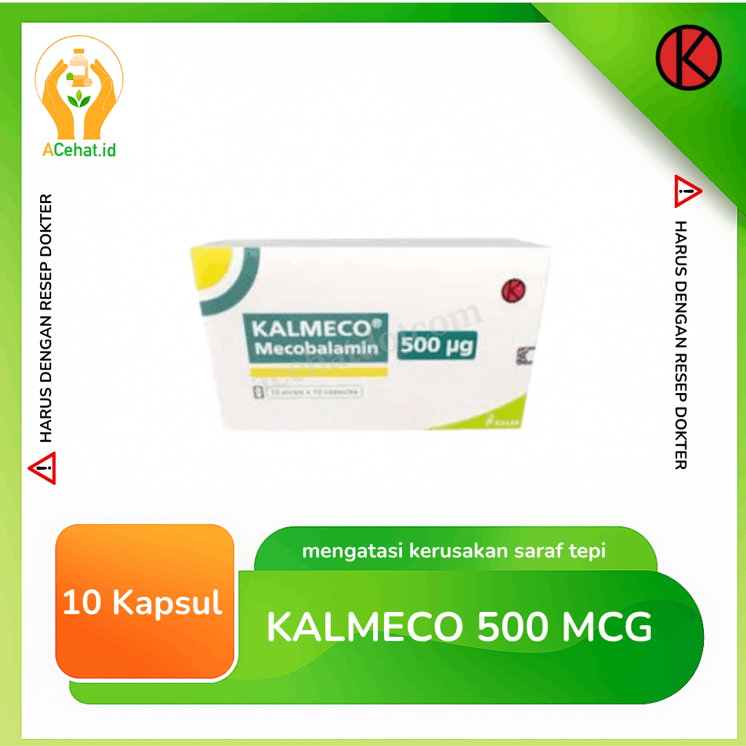 Kalmeco 500 mcg 10 Kapsul